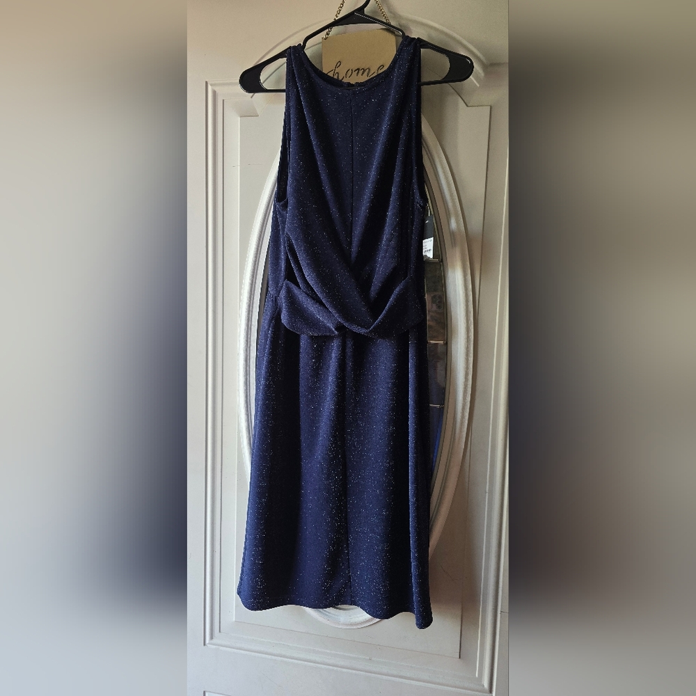 Free Press Navy Backless Dress